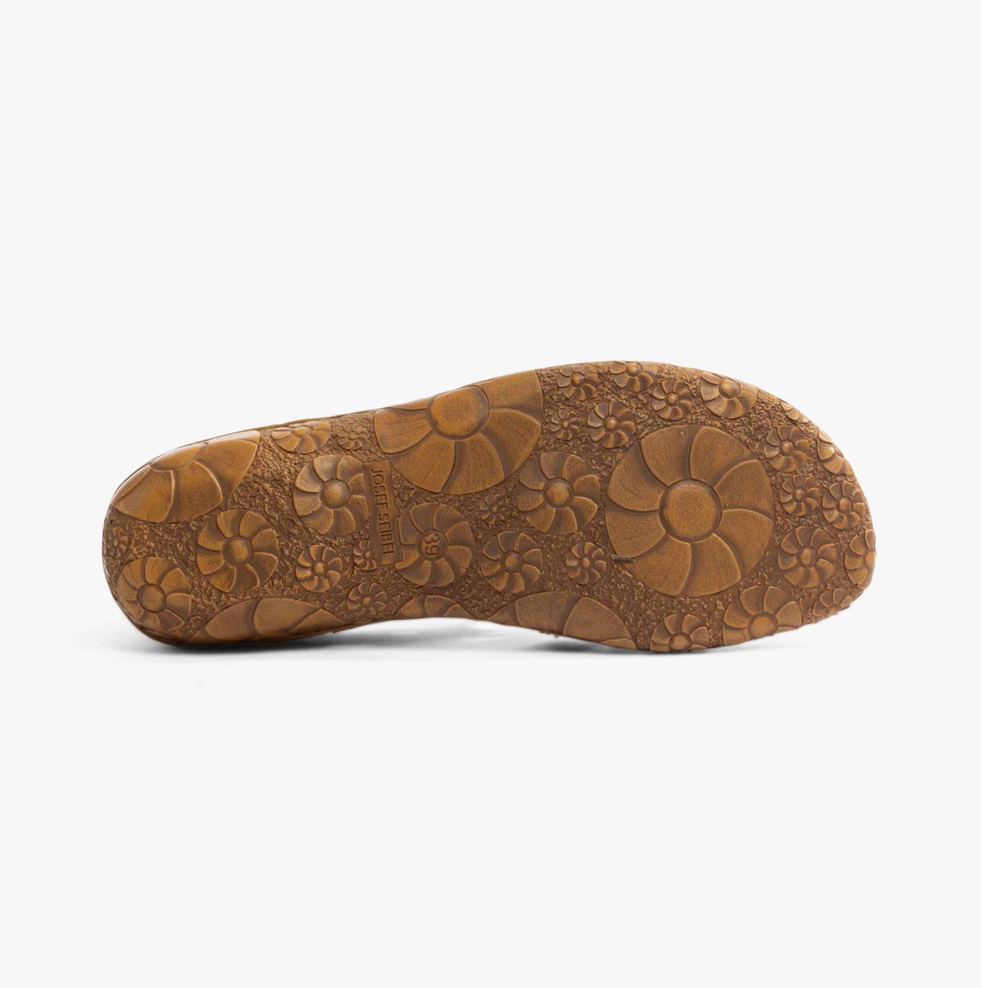 Josef Seibel ROSALIE 29 Womens Sandals Dunkelblau bottom view showcasing detailed sole design.