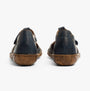 Josef Seibel ROSALIE 29 Womens Sandals Dunkelblau back view showcasing leather upper and PU sole.