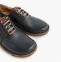 Josef Seibel NEELE 44 Womens Lace Up Leather Shoes Ocean top view showcasing leather upper and lace-up detail.
