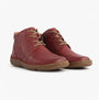 Josef Seibel NEELE 46 Womens Lace Up Ankle Boots Bordeaux side view showing leather upper and lace details.