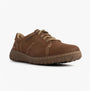 Josef Seibel RUBY 50 Womens Lace Up Casual Shoes Brasil Brown side view showing leather upper and lace-up closure.