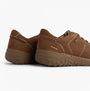 Josef Seibel RUBY 50 Womens Lace Up Casual Shoes Brasil Brown side view showing the soft leather upper and lightweight sole.