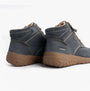 Josef Seibel RUBY 54 Ladies Boots Indigo Blue rear view showing ankle height and rubber sole details.