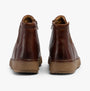Josef Seibel ANNA 04 Womens Boots Brown back view showcasing leather upper and low heel design.
