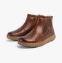 Josef Seibel ANNA 04 Womens Boots Brown side view showcasing leather upper and comfortable design.