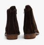 Josef Seibel SIENNA 02 Womens Boots Brown back view showing suede upper and zip closure.