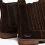 Josef Seibel SIENNA 02 Womens Boots Brown detail view showing suede upper and zip closure.