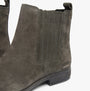 Josef Seibel SIENNA 02 Womens Boots Grey detail view highlighting the suede upper and side elastic panel.