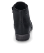 Josef Seibel SIENNA 75 Womens Boots Black rear view showing leather upper and low heel design.