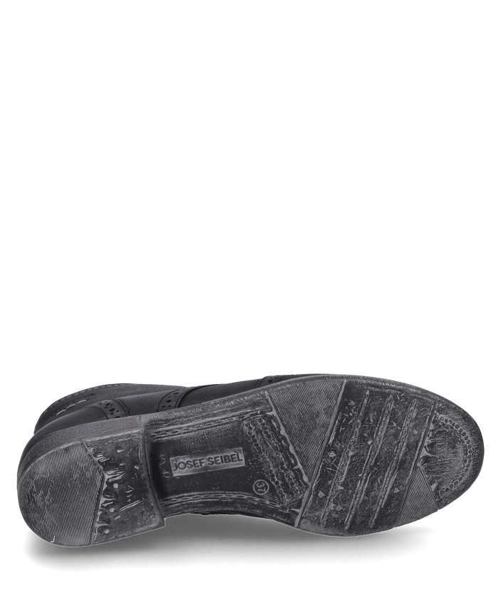 Josef Seibel SIENNA 75 Womens Boots Black bottom view showing sole detail and brand logo.