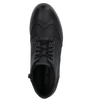 Josef Seibel SIENNA 75 Womens Boots Black top view showcasing lace-up design and leather upper.