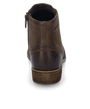 Josef Seibel SIENNA 75 Womens Boots Camel back view showing leather upper and low heel design.