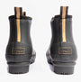 Joules FOXTON Womens Wellies Heritage Green rear view showing boot details and branding.