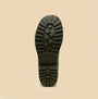Joules WISTOW Womens Wellies Khaki Green sole view, featuring grip soles and rubber material.