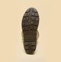 Joules WELLY PRINT Womens Wellington Boots Brown, bottom view showcasing the rubber sole and tread pattern.