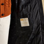 Joules PEMBURY Womens Showerproof Longline Padded Coat with Hood Black interior detail view showing brand label.