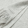 Joules ROSA Womens Winter Grey detail view showing fabric texture and logo.