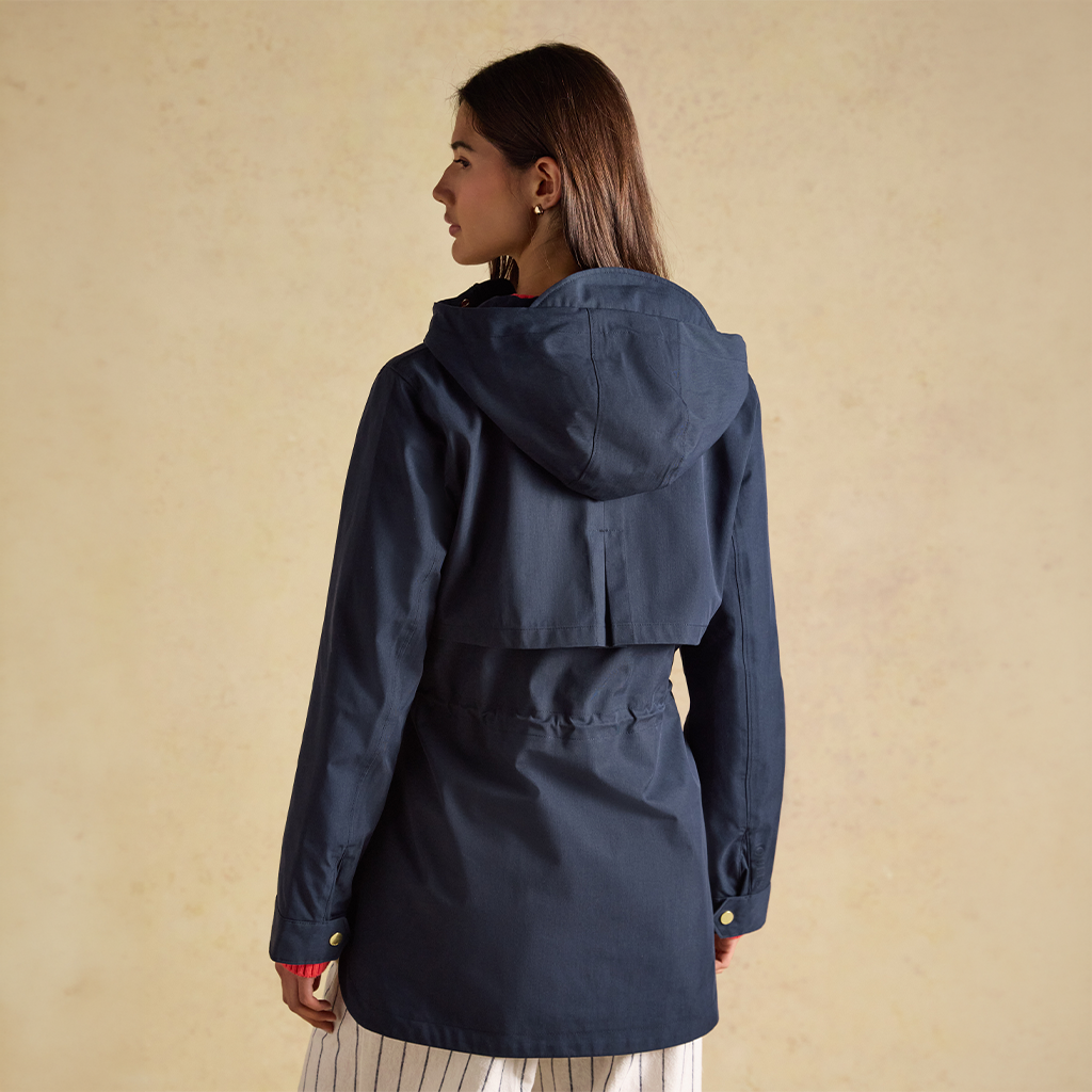 Joules PORTWELL Womens Rain Coat Navy