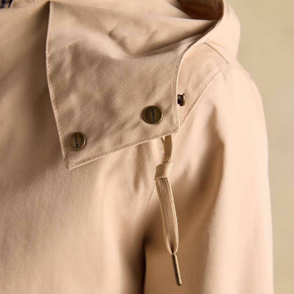 Joules RAINMORE Womens Rain Coats Tan Brown