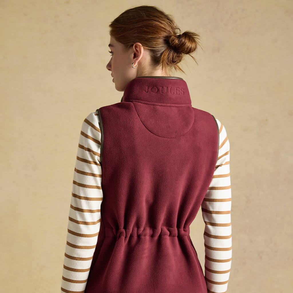 Joules HERITAGE Womens Gilets Red