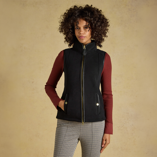Joules HERITAGE Womens Gilet Black