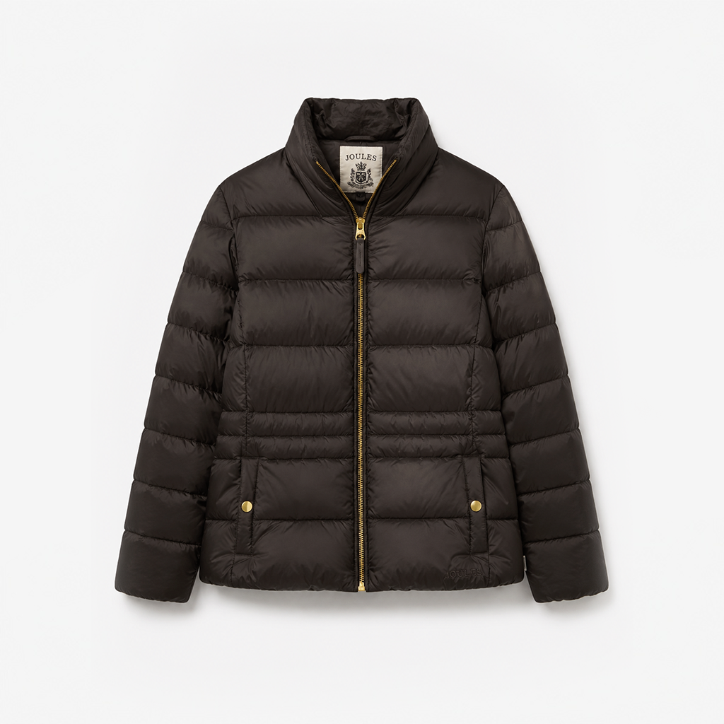 Joules PADDOCK Womens Puffer Jackets Brown