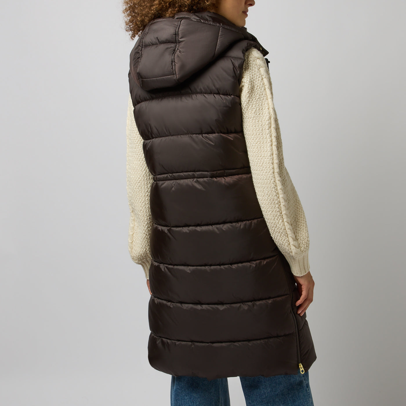 Joules WINDERMERE Womens Gilets Chocolate Brown