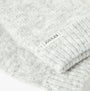 Joules CAVERSHAM Womens Gloves Grey detail view showing texture and label.