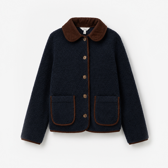 Joules SADIE SHORT Womens Track Jackets Navy