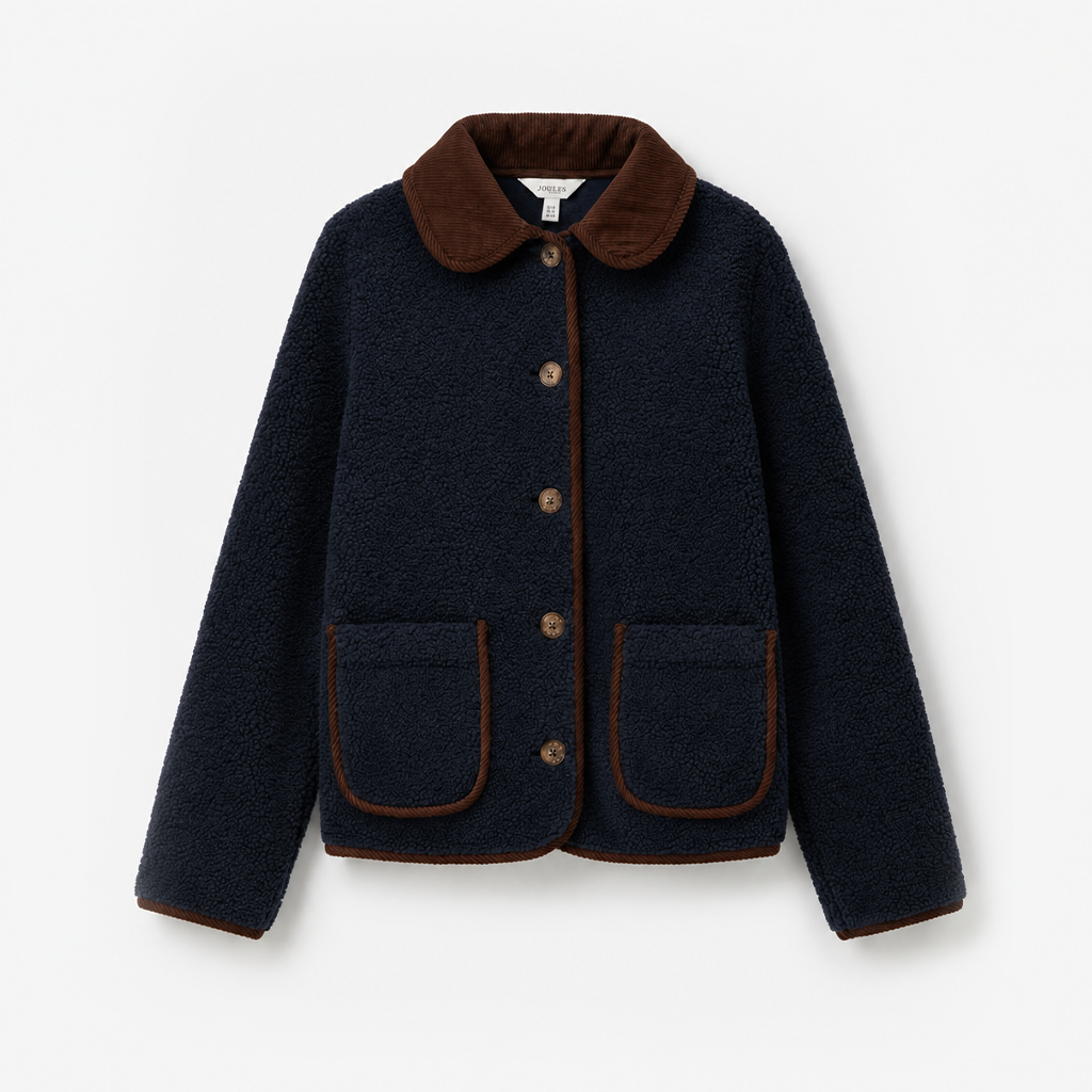 Joules SADIE SHORT Womens Track Jackets Navy