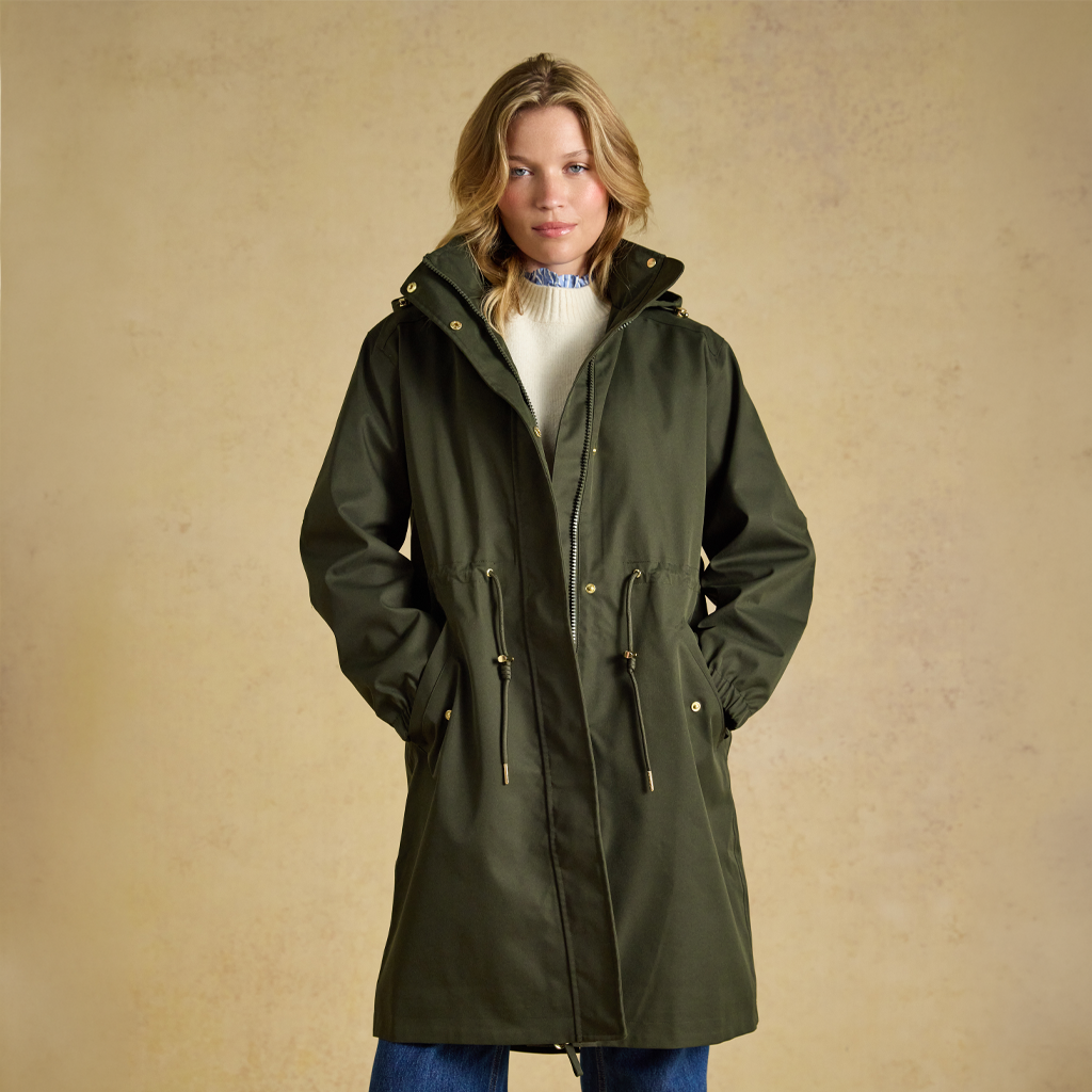 Joules STORMWELL Womens Rain Coats Green