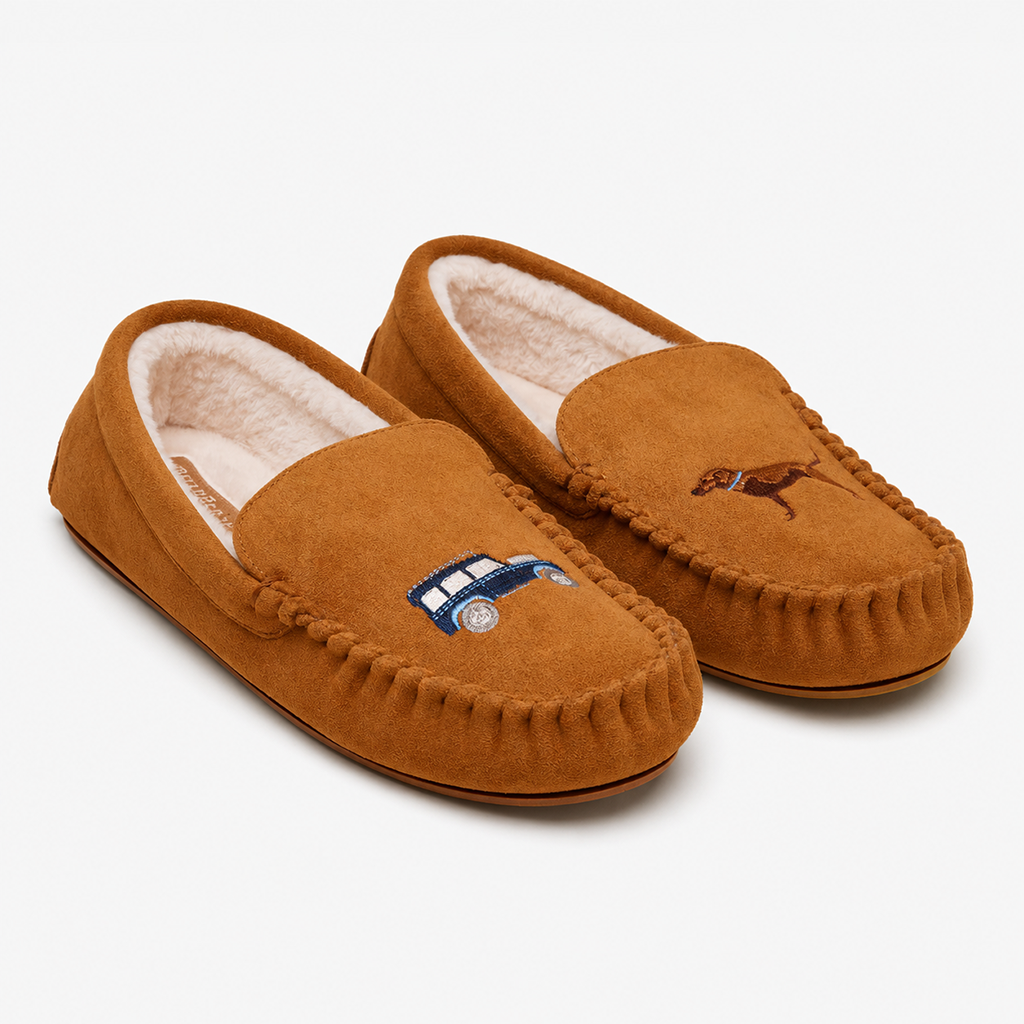 Joules MOCCASIN Mens Moccasins Tan Brown