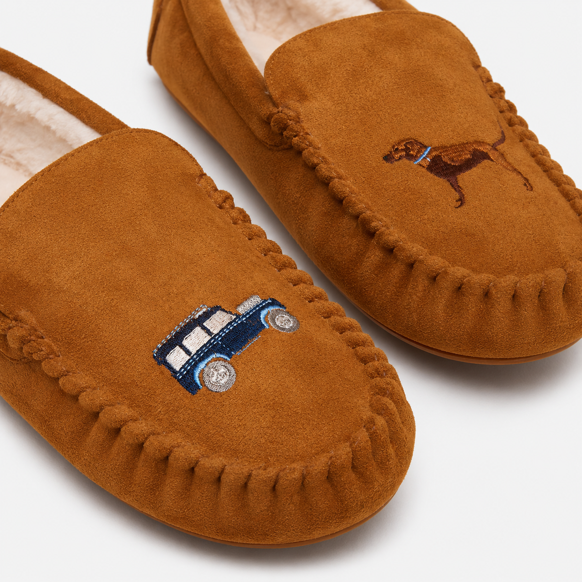 Joules MOCCASIN Mens Moccasins Tan Brown