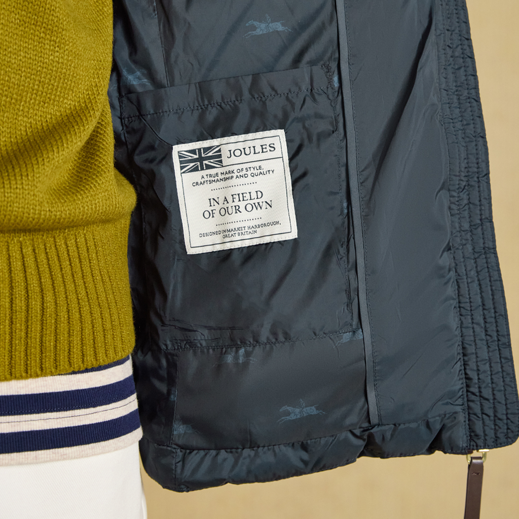 Joules PADDOCK Womens Puffer Jackets Navy