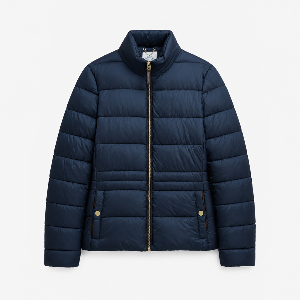 Joules PADDOCK Womens Puffer Jackets Navy