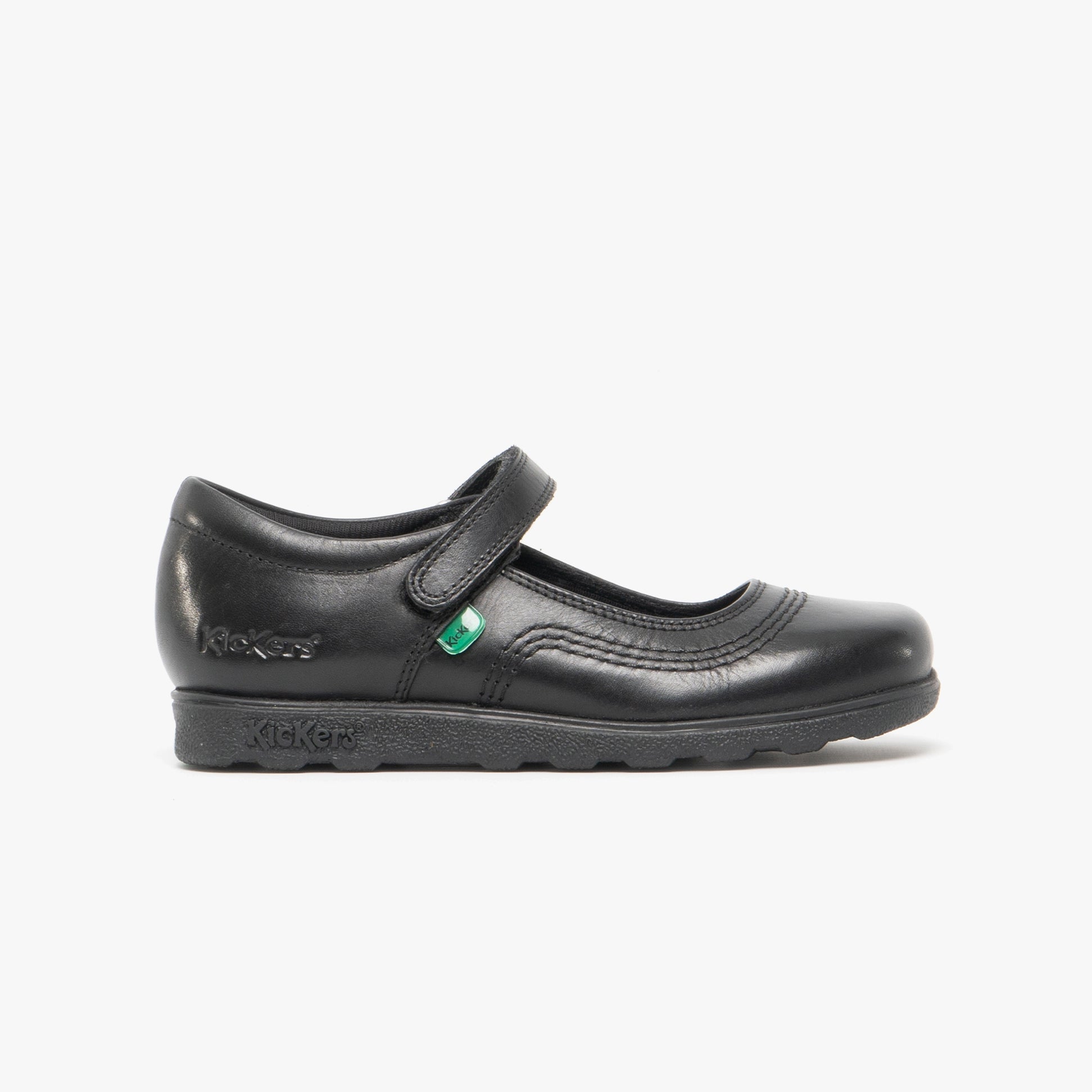 FRAGMA POP Girls School Shoes Black
