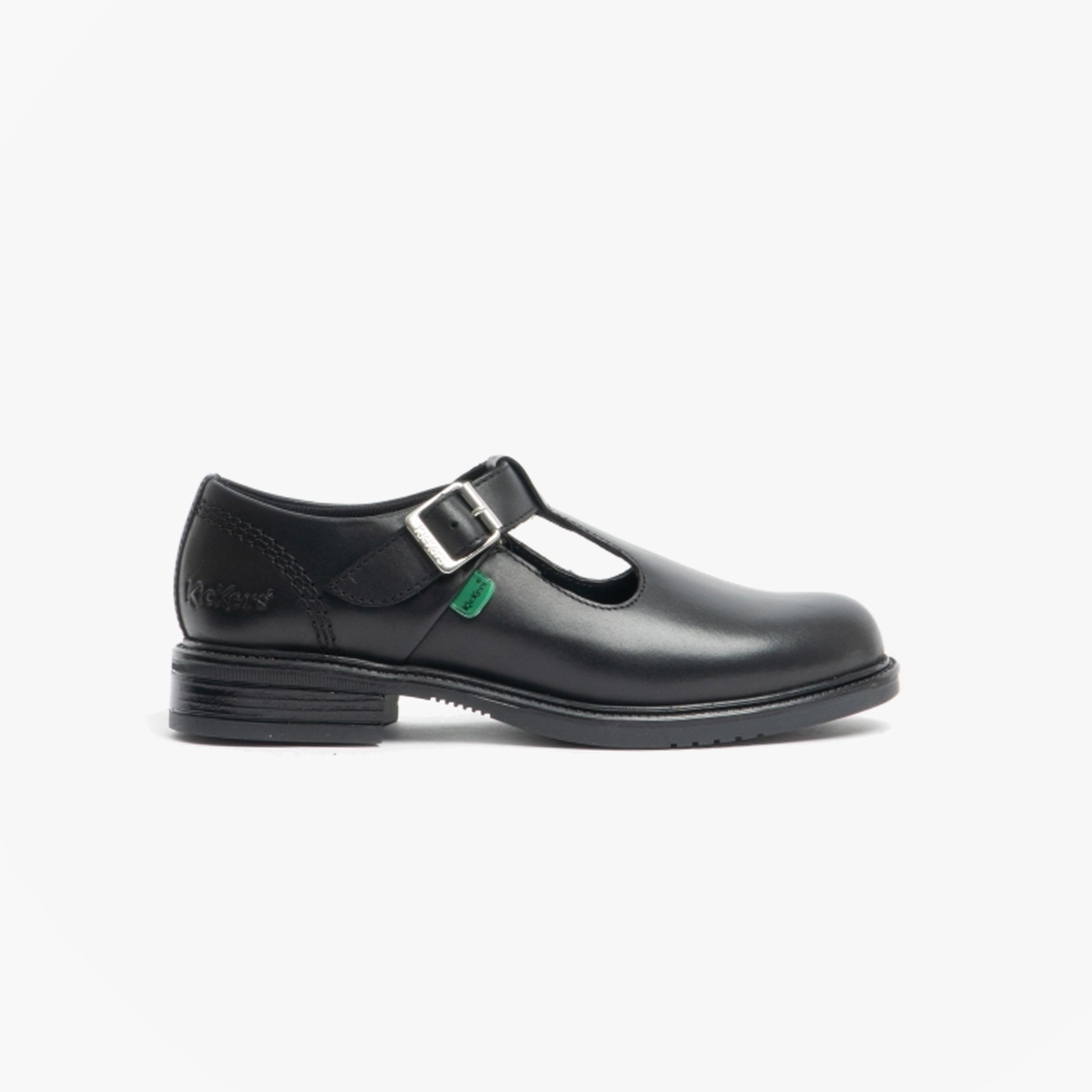 Kickers 114838 LACH Girls School Shoes Black