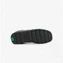 Kickers 114861 FRAGMA LACE 2 Eyelet School Shoes Black bottom view showing flat sole design and tread pattern.