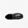 Kickers 114861 FRAGMA LACE 2 Eyelet School Shoes Black top view of the shoes showcasing the design and lace-up closure.