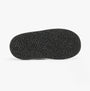 Kickers 117236 KOPI HEART T BAR Infant Girls School Shoes Black bottom view showing textured rubber sole.
