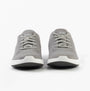 Kizik LIMA Unisex Adults Trainers Grey front view with lace-up closure and comfortable knit upper.