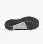 Kizik LONDON Mens Trainers Castlerock sole view with rubber outsole for durability and traction.