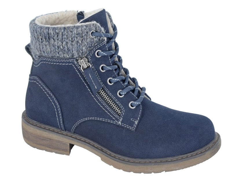 Cipriata TANIA Womens Ankle Boots Navy Blue