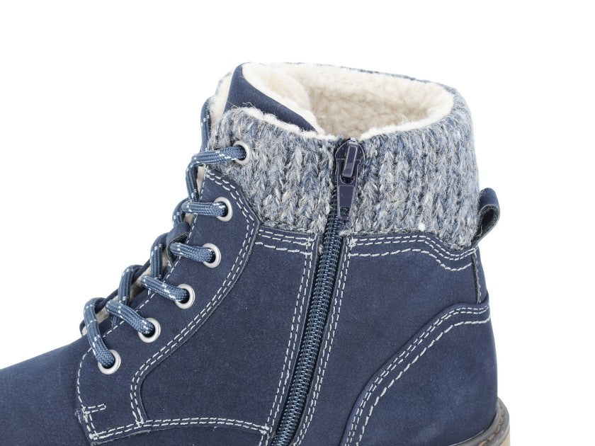 Cipriata TANIA Womens Ankle Boots Navy Blue