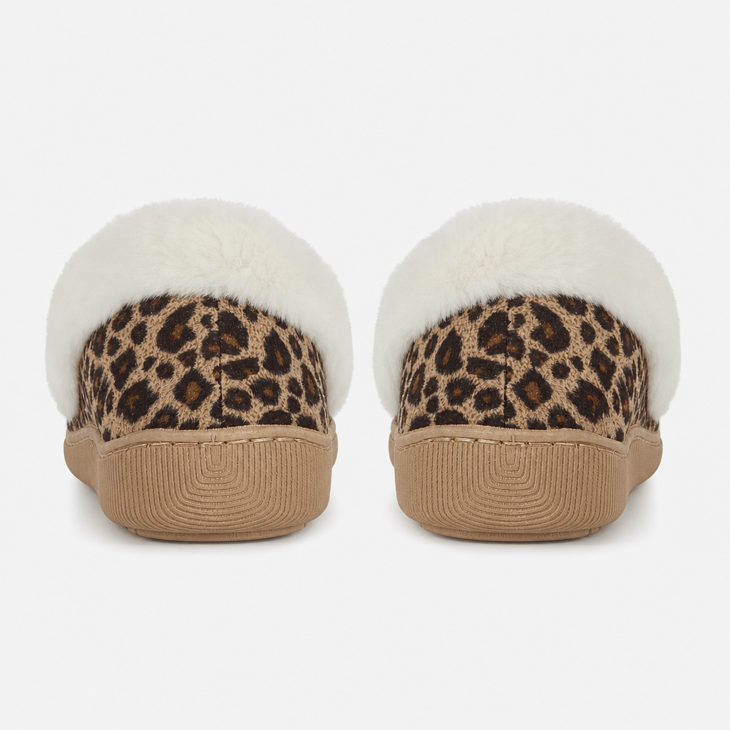Jo & Joe MAIA Womens Moccasin Slippers Leopard