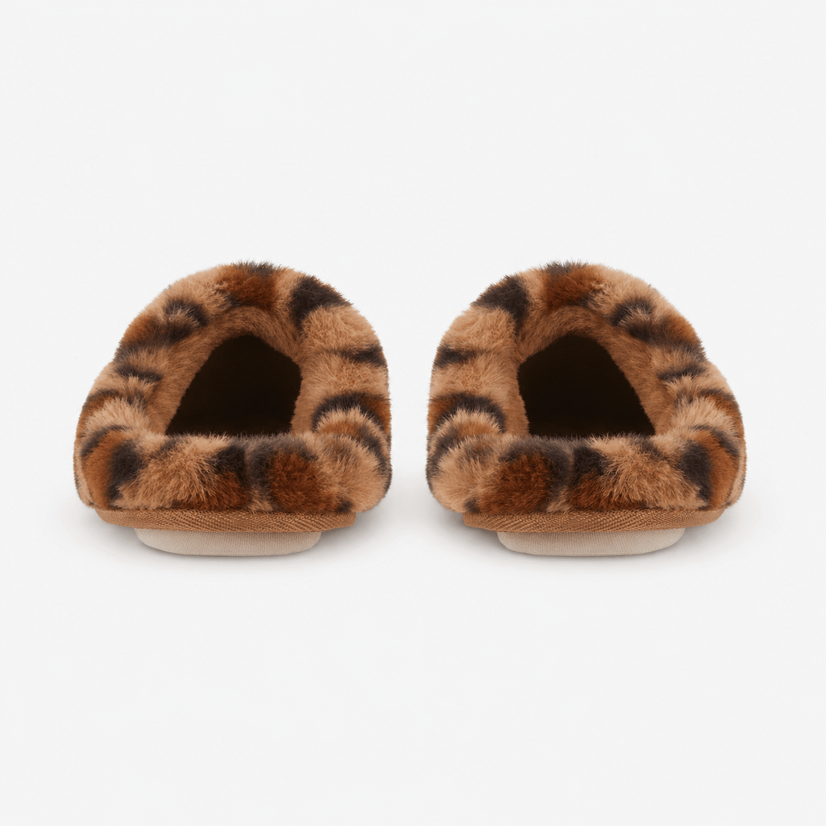 Jo & Joe CALLIE Womens Mule Slippers Leopard