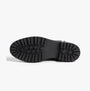 Barbour EVIE Womens Boots Black bottom view showing rubber sole with tread pattern and grip features.