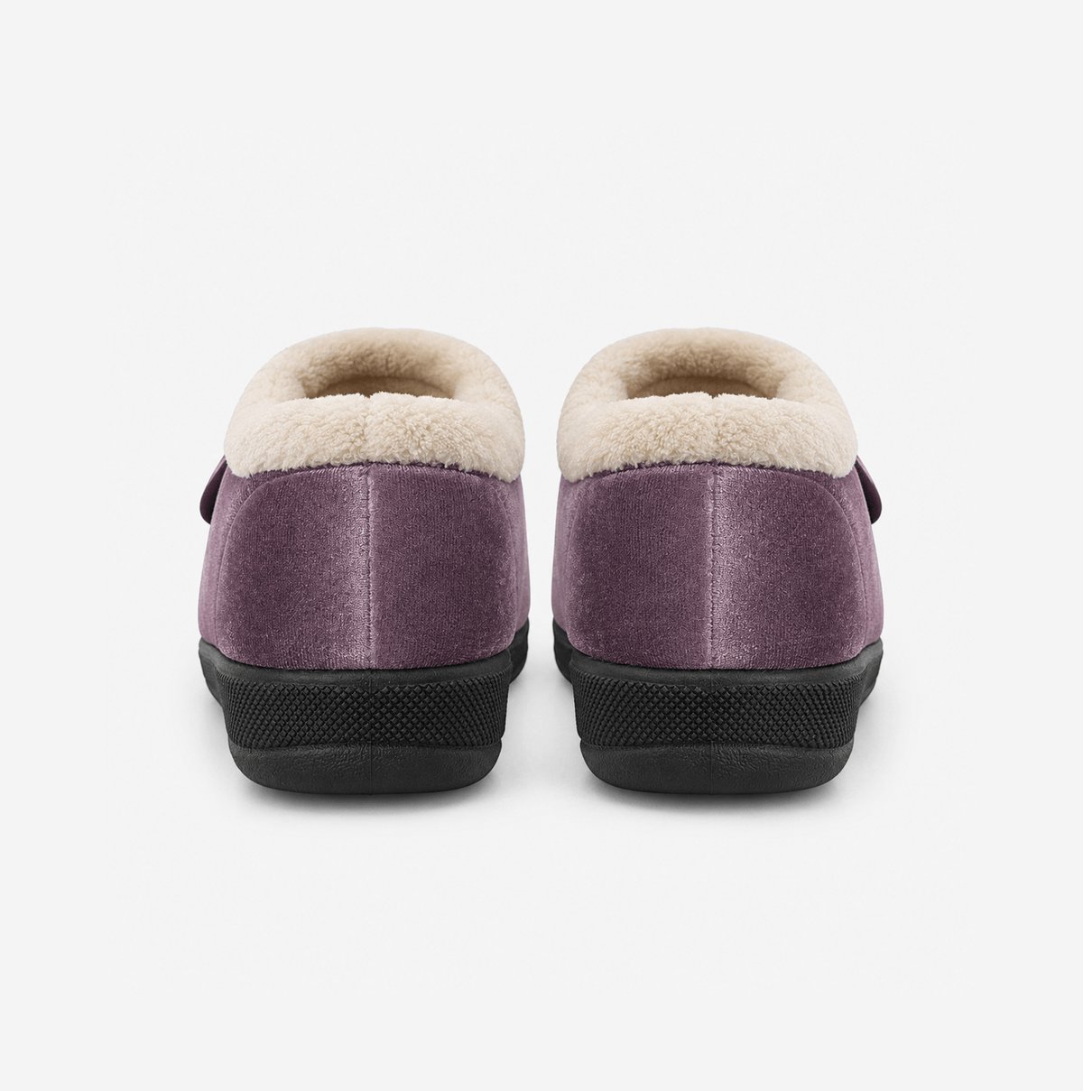 Jo & Joe MATILDA Womens Touch Fasten Slippers Lilac