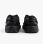 Lacoste STORM 96 2K LITE Mens Trainers Black back view showing logo and details.