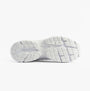 Lacoste STORM 96 2K LITE Mens Trainers White bottom view showing sole design and traction for comfort.
